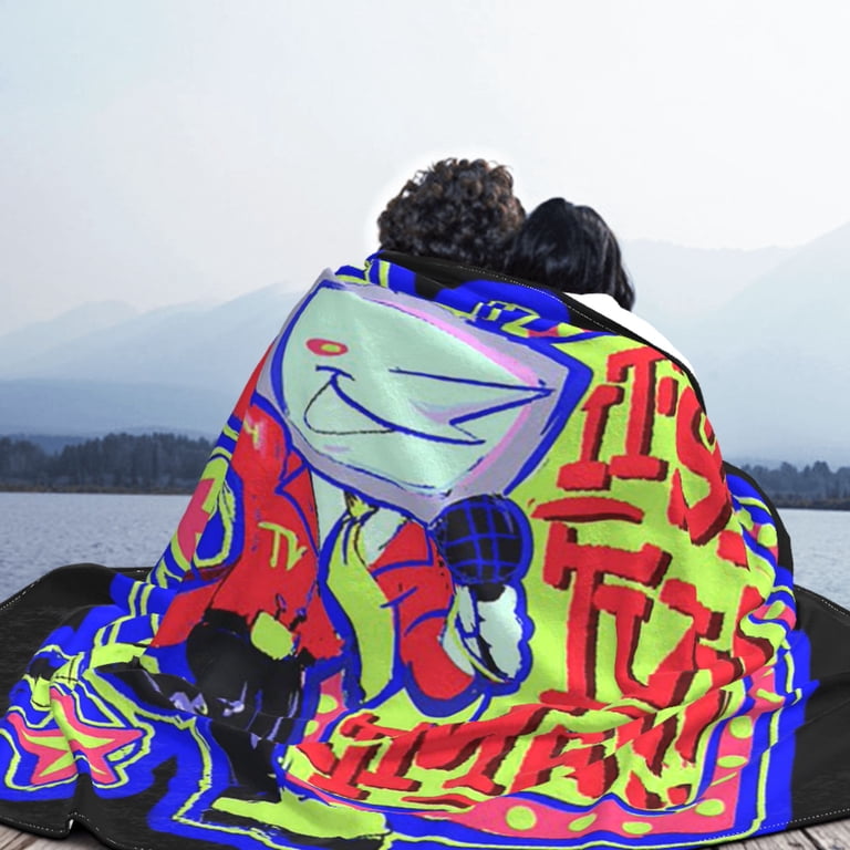 Tenna TV Deltarune Soft Micro Fleece Blanket Throw Lightweight