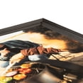 thumbnail image 5 of ArtToFrames 4" x 4" Walnut Picture Frame, 4x4 inch Brown MDF Poster Frame (WOM-4094), 5 Pack, 5 of 8