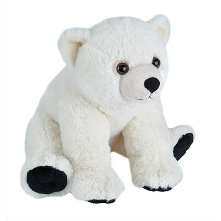 Cuddlekins Polar Bear Baby Plush Stuffed Animal by Wild Republic, Kid Gifts, Zoo Animals,12 Inches