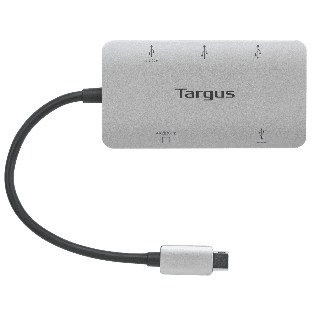 Targus USBC MultiPort Single Video 4K HDMI Adapter with 100W PD Pass