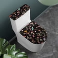 thumbnail image 2 of SEANATIVE Mushroom Butterfly Toilet Tank Covers Set Toilet Tank Lid Replacement Toilet Tank Covers Bathroom Decoration Universal Toilet Tank Lid Cover 2 Pcs, 2 of 7