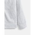 thumbnail image 2 of Wonder Nation Boys Fleece Full Zip Hoodie and Jogger Sweatpants Set, 2-Piece, Sizes 4-18, 2 of 3