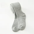 thumbnail image 2 of Splozh Girls Leggings Comfortable Leggings Toddler Kids Baby Girls Cotton Leggings Knitted Tights Stretchy Basic Full Length Pants Pantyhose Spring Stocking Grey,6-8 Years, 2 of 9