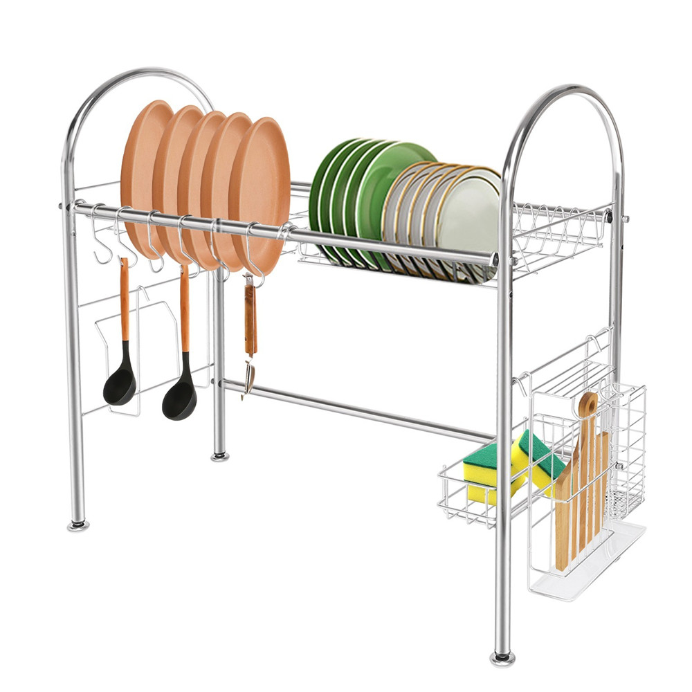 Over The Sink Dish Drying Rack, Large Dish Rack for Kitchen Organizer