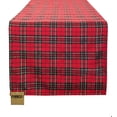 thumbnail image 3 of Holiday Tartan Plaid Dazzle Christmas Decorative Table Runner (16"x90" Table Runner), 3 of 4