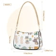 thumbnail image 3 of FORMRS Womens Shoulder Bag with Chain Strap Clutch Purse Cute Tote Handbag, Cute Animal, 3 of 7