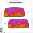 thumbnail image 5 of Uemuo Colorful Glitter Printed Leather Pencil Case, Pencil Pouch, Portable Pencil Bag, Pen Case for& Office, 5 of 7