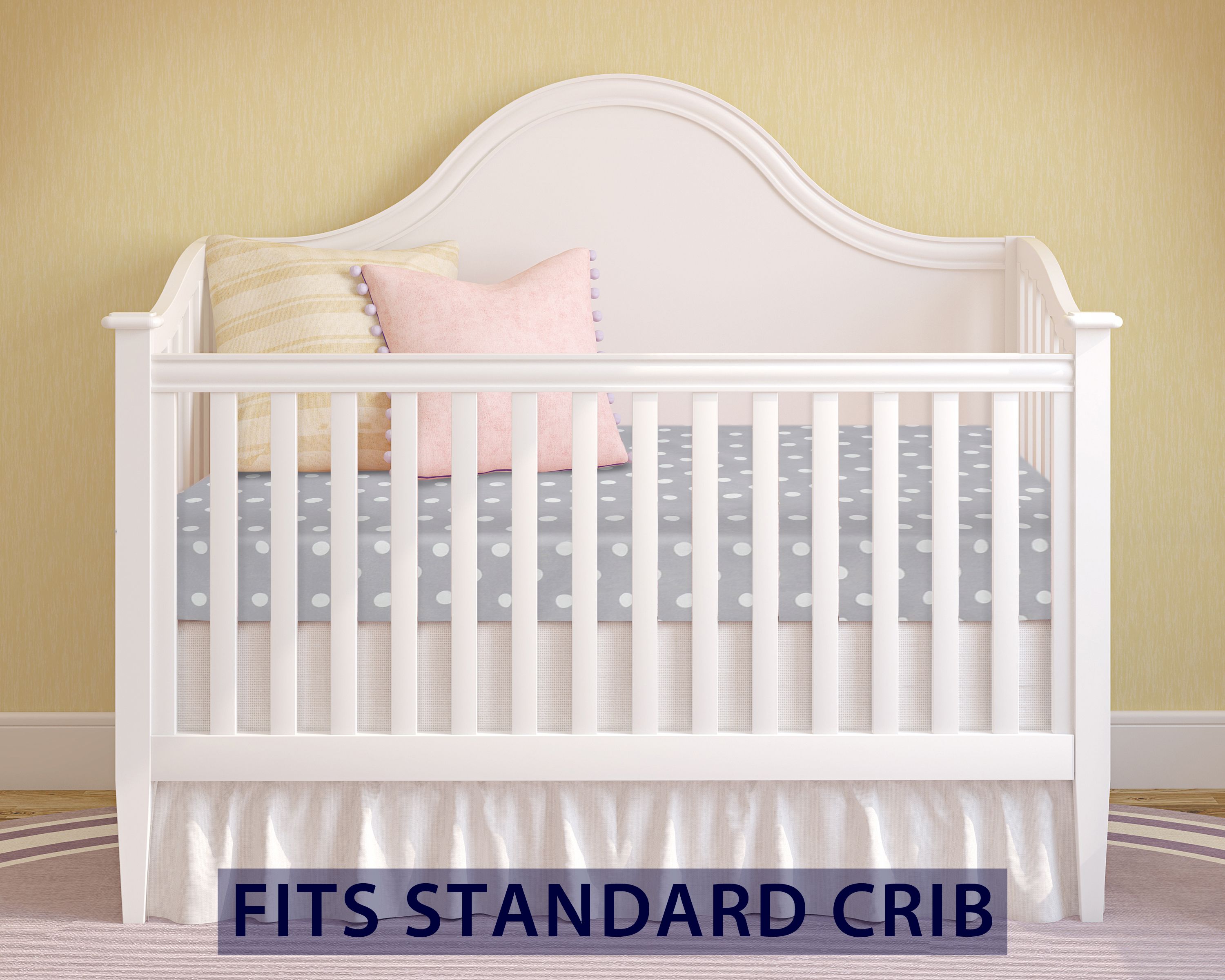 Milliard Hypoallergenic Baby Crib Mattress or Toddler Bed Mattress With