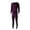 Purple, variant on Dreluolixuan Thermal Underwear for Men Soft BottomTight Hunting Gear Base Layer Cotton Cold Weather Lightweight Camping Top and Bottom Sets