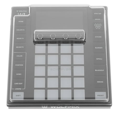 Decksaver DS-PC-WOLFMIXW1 Polycarbonate Cover for Wolfmix W1 & ADJ WMX1 - Clear