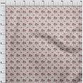 thumbnail image 4 of oneOone Silk Tabby Dark Rose Brown Fabric Floral Diy Clothing Quilting Fabric Print Fabric By Yard 42 Inch Wide, 4 of 4