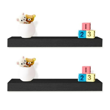Way Basics 2 Pack Wall Shelf 24
