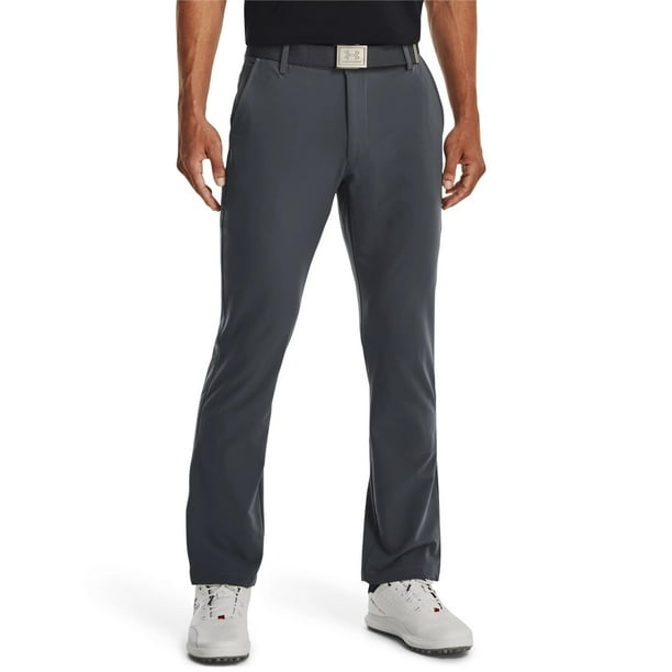 Pantalones Under Armour Straight Leg Tech para hombre 30/34 Pitch Gray