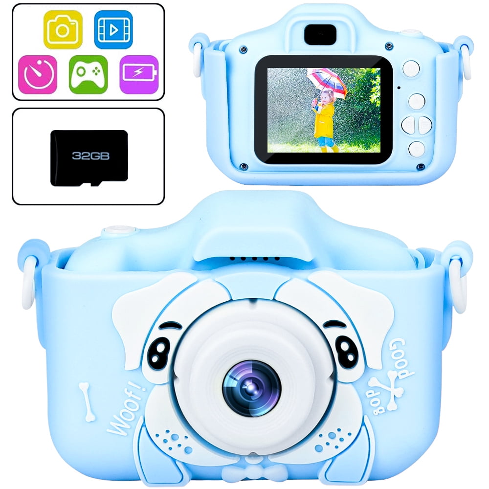2.0" Kids Toddler Digital Camera for Girls Boys Toy 3-12 Year Old Gifts 