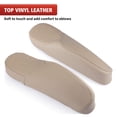 thumbnail image 4 of KBH 1 Pair Car Front Seat Armrest Covers for 2010 2011 Honda CRV Accessories, Arm Rest Protector Cover Replacement Leather Interior, Beige, 4 of 6