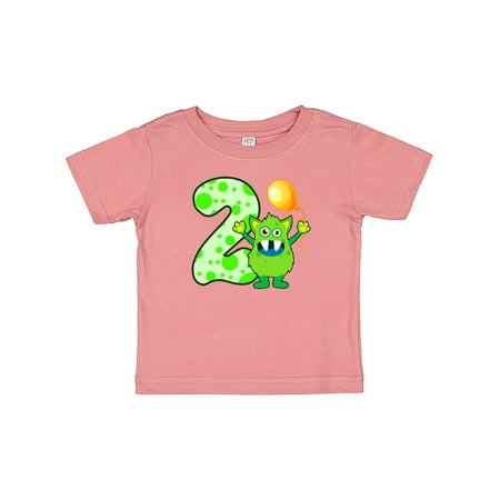 

Inktastic 2nd Birthday Monster Gift Baby Boy or Baby Girl T-Shirt