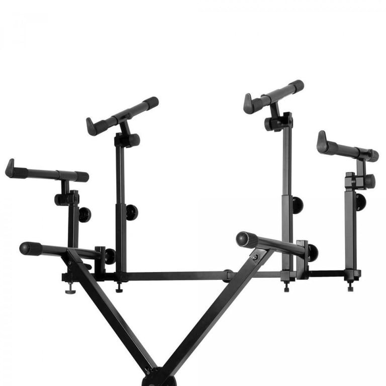 Double Keyboard Stand On-Stage KS7171 Double X Keyboard Stand - Heavy ...
