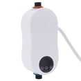 thumbnail image 3 of 3500W Instant Hot Water Heater With Shower Head Tankless Electric Shower 110V, 3 of 24