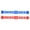Red and Blue, variant on Almencla 2Pcs Foosball Score Counter Children Foosball Table Scoreboard Red and Blue