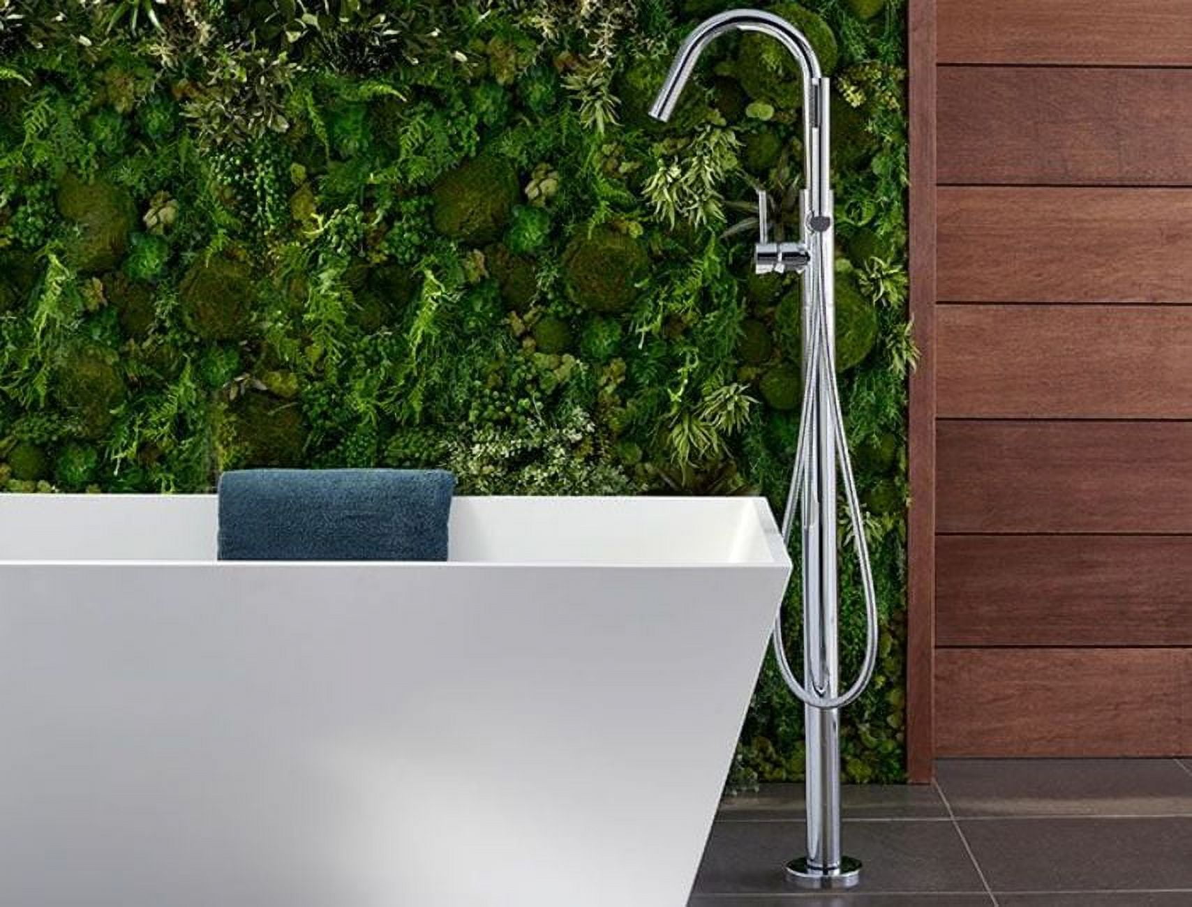Pfister Modern Free Standing Tub Faucet in Matte Black