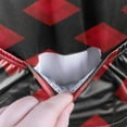thumbnail image 5 of joogoo Red Checkered Black Pattern Men's Cycling Jerseys Mountain Bike Short Sleeve Tops 2XL, 5 of 7
