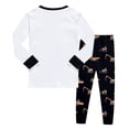thumbnail image 3 of Afdoent Boys Pajamas Set Toddler Cartoon Print 2 Piece Long Sleeve Sleepwear Kids Clothes Sets Casual Loose Pajamas Cute 2Y, 3 of 3