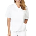 thumbnail image 1 of Blouse d'Uniforme Infirmier à Manches Courtes Col en V avec Poche pour Hommes et Femmes, 1 of 4