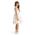 thumbnail image 4 of Kensie Girl Sleeveless Beaded Soutache Dress with Tiered Skirt, Sizes 4-16, 4 of 6