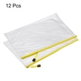 thumbnail image 3 of Unique Bargains A4 Zip File Pouch Document Folders, Yellow, 12 Pack, 3 of 5