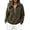 84Army Green478, variant on XAOFW Half Zip Sweatshirts For Women Long Sleeved Turndown Collar Loose Fitting Casual Warm Pullover Sweatshirts Breathable Tops L