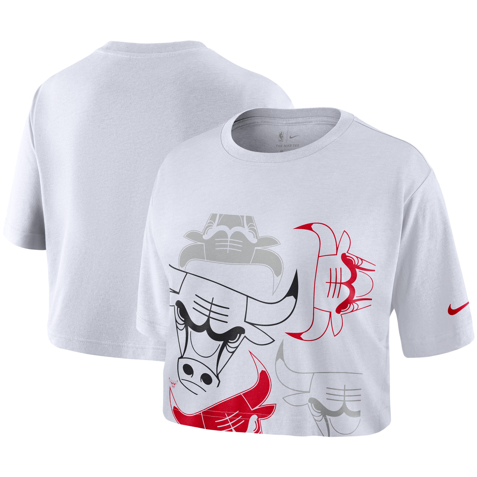 Chicago Bulls Nike Women's Cropped T 