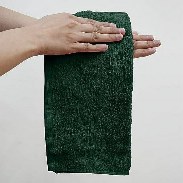 Microfiber Hand Towels, Gym & Workout Towels 400 GSM, Set of 4, Multicolour