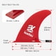 thumbnail image 4 of Paddle Board FIN Center para La Tabla Surf () Rojo, 4 of 4