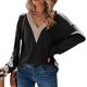 thumbnail image 1 of Women Fashion TopsDrop Shoulder Blouse Skin Friendly For Travel For Lady For Office ANGGREK Otros, 1 of 7