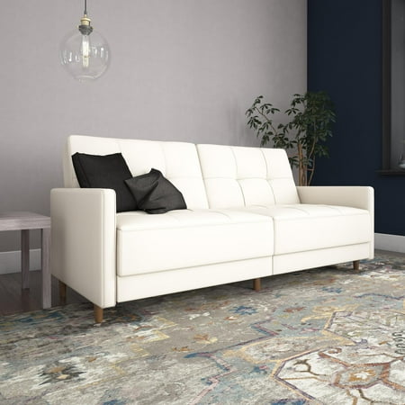 DHP Adera Coil Futon, Innerspring Plush Seating ...