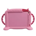 thumbnail image 3 of Golden Sheeps Kid Case Compatible for New iPad 2017 2018 9.7 inch Case/iPad Pro/iPad Air 1 2 Lovely Cartoon Shockproof Silicone Protective Convertible Handle Stand [BPA Free]-Pink, 3 of 5