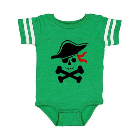 

Inktastic Pirate Skull and Cross Bones Gift Baby Boy or Baby Girl Bodysuit