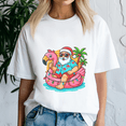 thumbnail image 3 of Hawaii Santa Christmas In July Shirt, Christmas Tshirt, Summer Vacation Tshirts, Santa Beach Shirt, Santa Summer Tee, Christmas In Summer, Xmas In July Gift, Xmas Summer, Summer Vibes, 3 of 5