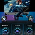 thumbnail image 2 of Computer Speakers Desktop PC Laptop Speakers RGB Mini Gaming Speaker USB Powered for PC, Laptop, Tablets, 2 of 6
