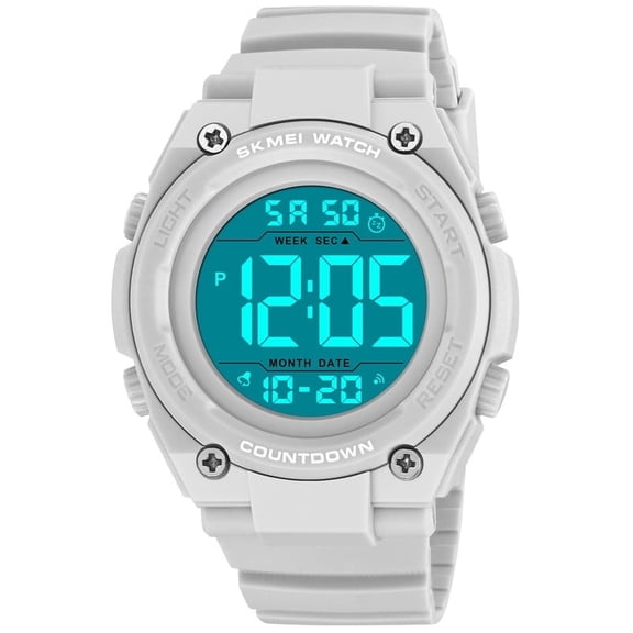 SKMEI Mens Digital Watch Sports Military Waterproof Outdoor Chronograph Wrist Watches for Men