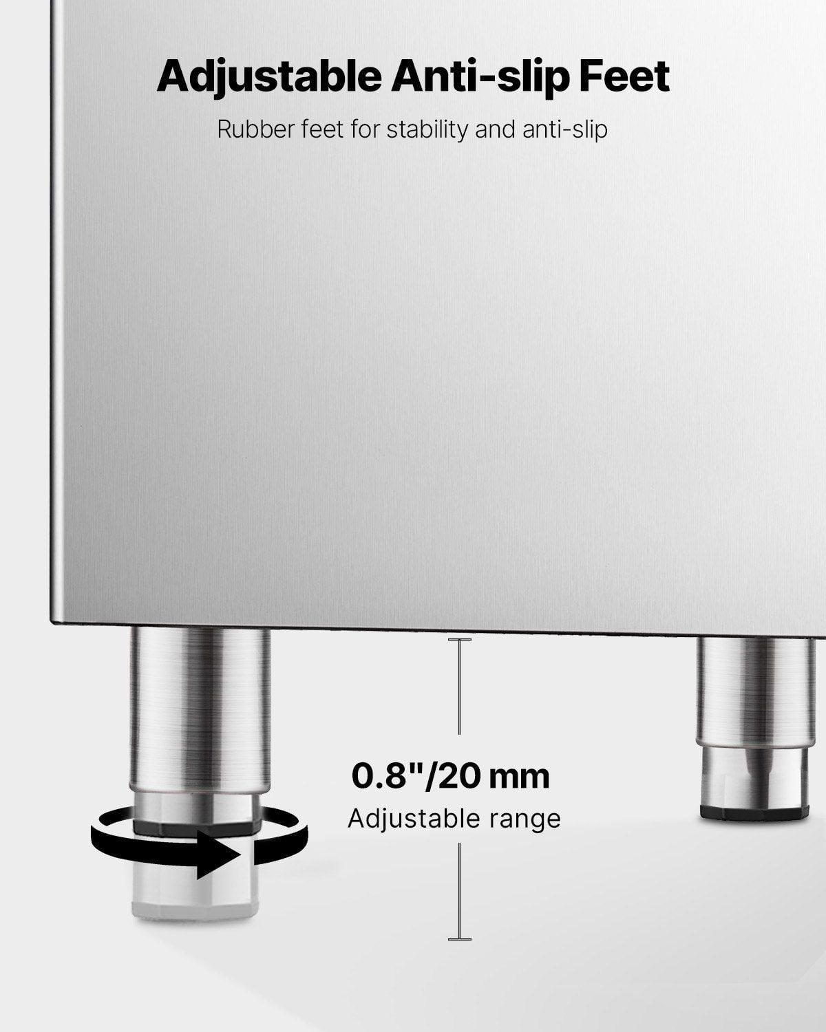 Stainless Steel Commercial Ice Bin – 250lbs Large Capacity, Food Grade Ice Storage Solution