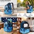 thumbnail image 3 of Yuyamidu Cool Leopard Backpack for Boys 4-6 with Lunch Box Preschool School Bag Set of 4 Backpacks Ages 6-8 with Water Bottle Organizer Toddler Bookbag Ages 4-6 Pencil Box, 3 of 7