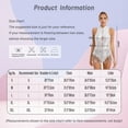 thumbnail image 7 of YIZYIF Womens Latin Dance Leotard All Shiny Sequins Tassels Bodysuit Sleeveless Backless Latin Jazz Dancewear White XL, 7 of 7
