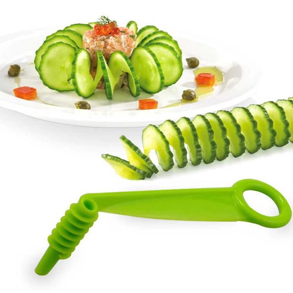 Vosarea Vegetable Spiral Slicer, Creative Cucumber Carrot, Assorted, 1Pc