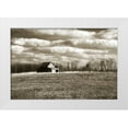 thumbnail image 3 of Alan Hausenflock 4x24 White Modern Wood Framed Wall Art Titled - Cloudy Skies II, 3 of 5