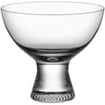 thumbnail image 3 of Kosta Boda Limelight Footed Bowl Clear Crystal Gran Wrff Handmade Sweden, 3 of 7