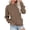 Coffee, variant on Womens Crewneck Sweatshirts - Loose Long Sleeve Tops Fall Casual Solid Color Pullover Navy XL