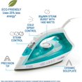 Tfal, Iron, Steam Iron for Clothes, Ceramic Soleplate, Eco
