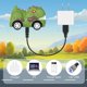 thumbnail image 5 of Coche Tomatong 2023 a control remoto con luz LED para niños, color rojo, 5 of 6