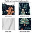 thumbnail image 4 of luoweisi Men's Beach Shorts Quick Dry Swim Trunks with Mesh Lining Christmas Gingerbread Man L, 4 of 5